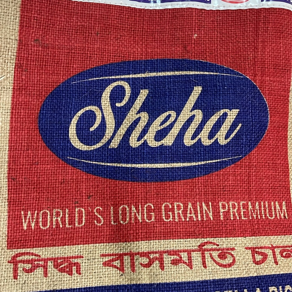 Sheha Rice Burlap Bag - Picture 4 of 16